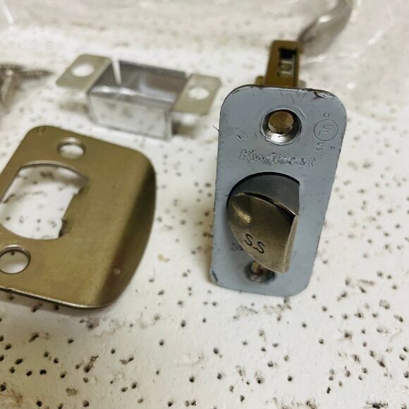 Kwikset Burbank Passage Door Lever Set 407BBL 15 - Picture 7 of 13